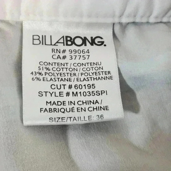 Men's Billabong Blue and Brown Board Shorts - Picture 5 of 5